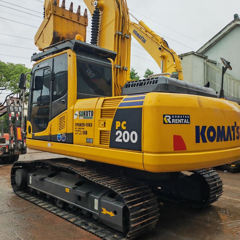 नया 90% इस्तेमाल किया क्रॉलर खुदाई Komatsu pc200-8 कारखाने की कीमत स्टॉक में सबसे अच्छी गुणवत्ता का इस्तेमाल किया निर्माण मशीनरी