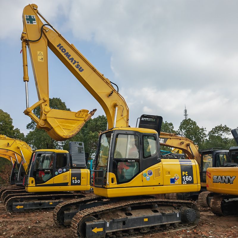 कंस्ट्रक्शन खनन के लिए इस्तेमाल किया क्रॉलर खुदाई Komatsu pc160 बिक्री की सबसे अच्छी कीमत स्टॉक में सीई/ईपीए प्रमाण पत्र के साथ