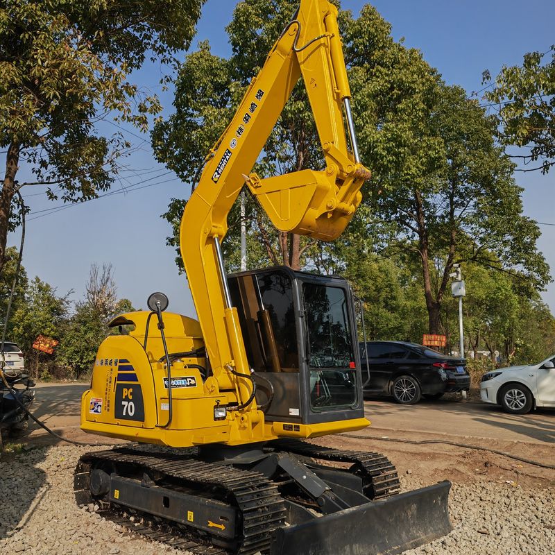 कम कामकाजी घंटों के लिए इस्तेमाल किया खुदाई मशीन komatsu pc70-8/उच्च शक्ति का इस्तेमाल किया खुदाई मशीन Komatsu pc70-8