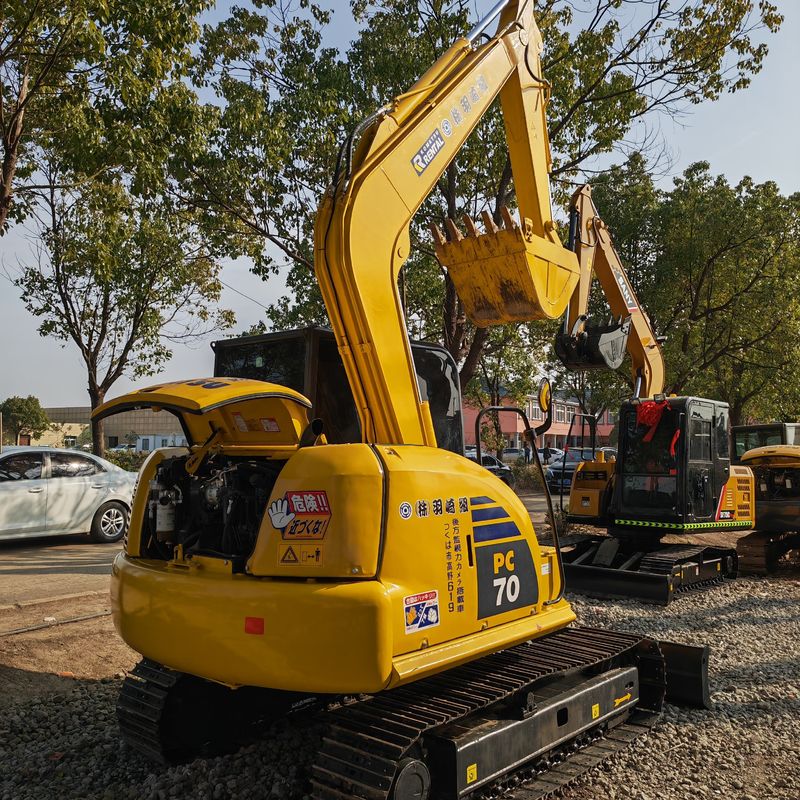 कम कामकाजी घंटों के लिए इस्तेमाल किया खुदाई मशीन komatsu pc70-8/उच्च शक्ति का इस्तेमाल किया खुदाई मशीन Komatsu pc70-8