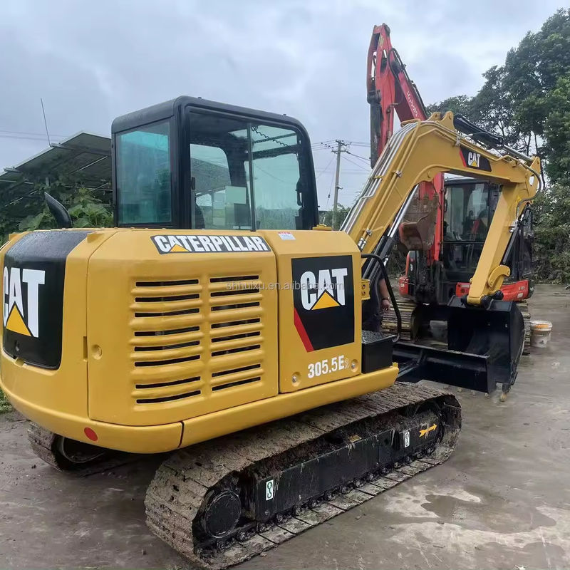 नया मॉडल प्रयुक्त CAT 305.5 खुदाई मशीन CAT 305.5E2 मिनी खुदाई मशीन बिक्री के लिए