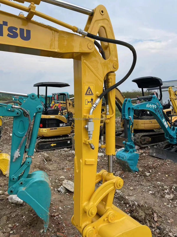 स्टॉक में मिनी क्रॉलर खुदाई मशीन इस्तेमाल किया komatsu pc30/कम कीमत इस्तेमाल किया komatsu मिनी खुदाई pc30 बिक्री पर