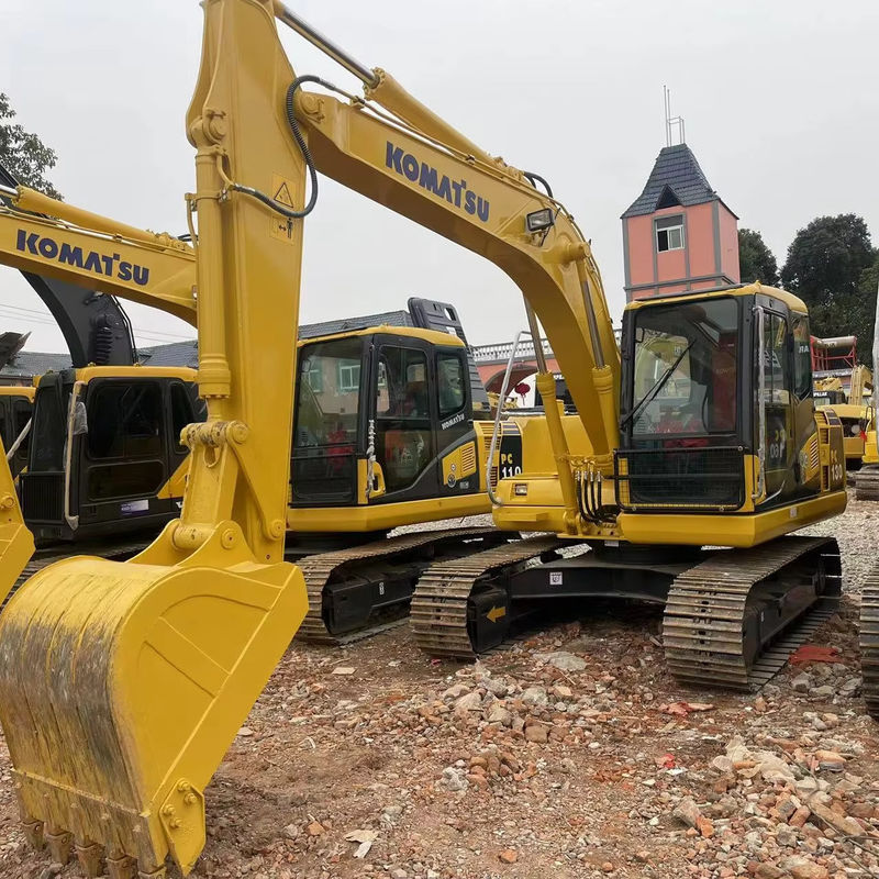 नया आगमन प्रयुक्त खुदाई मशीन KOMATSU PC130/कम कामकाजी घंटे दूसरा हाथ KOMATSU EXKAVAYOT अच्छी चलती स्थिति