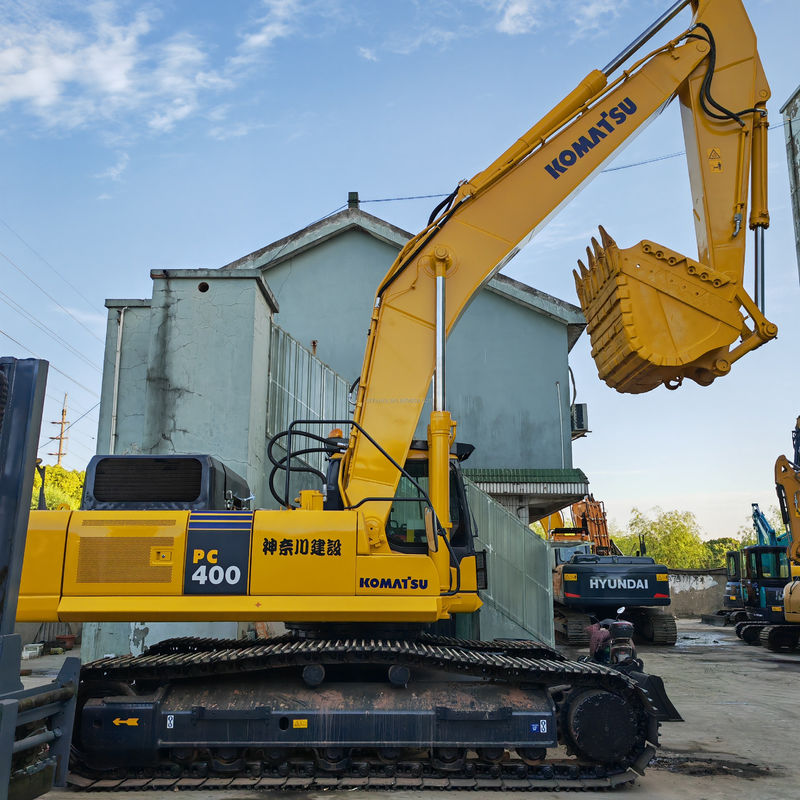 स्टॉक खुदाई मशीन में इस्तेमाल किया Komatsu pc400/सेकंड हाथ मूल रंग बिक्री पर इस्तेमाल किया Komatsu pc400