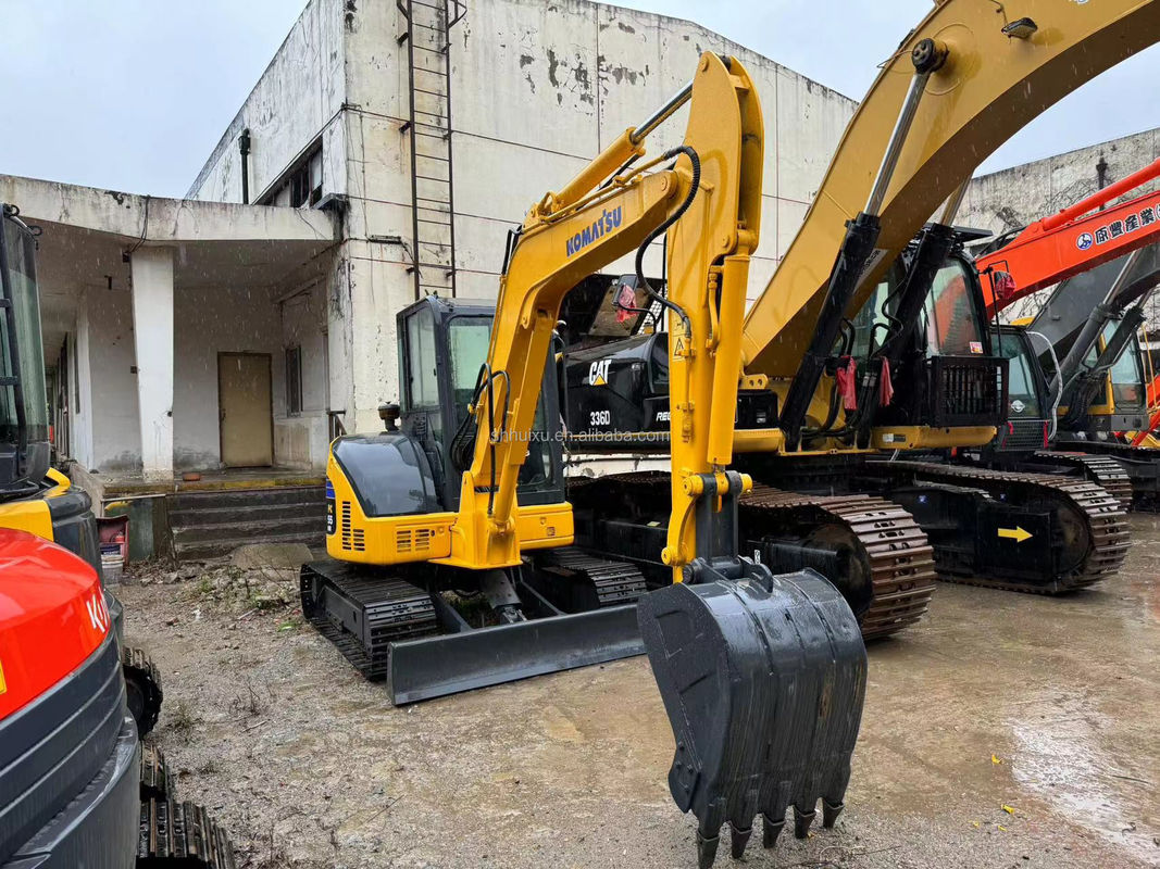 5.5टन मिनी इस्तेमाल किया खुदाई मशीन इस्तेमाल किया Komatsu pc55/सस्ते मूल्य उच्च गुणवत्ता का इस्तेमाल किया Komatsu pc55 बिक्री पर