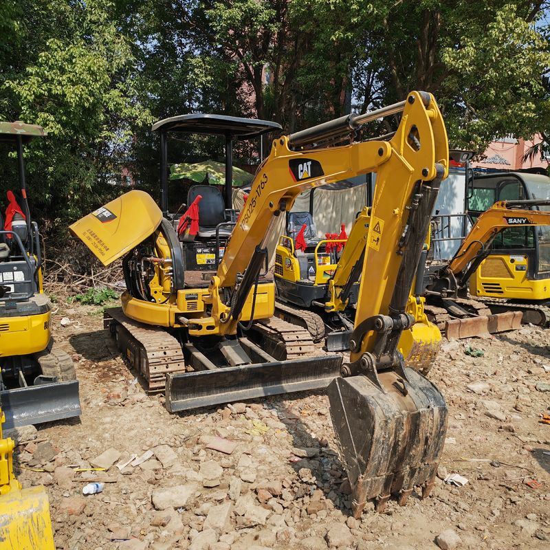इस्तेमाल किया खुदाई मशीन मिनी बिल्ली 303/दूसरा हाथ मूल इंजन बिल्ली 303 के साथ सस्ती कीमत पर बिक्री पर