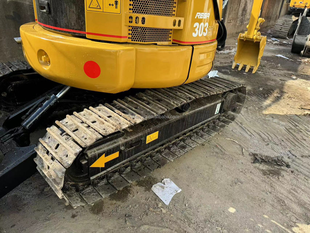 लगभग नया जापान इस्तेमाल किया 3 टन मिनी खुदाई CAT303CR इस्तेमाल किया क्रॉलर जापानी इस्तेमाल किया खुदाई कीमत बिक्री के लिए
