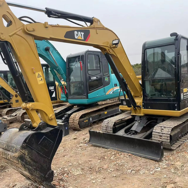 5.5टन प्रयुक्त खुदाई मशीन MINI CARALER CAT305.5E स्टॉक में सेकंड हैंड CAT305.5E बिक्री के लिए