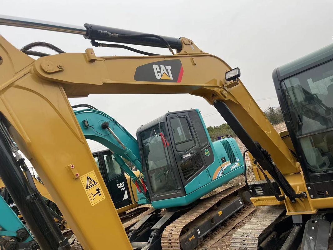 5.5टन प्रयुक्त खुदाई मशीन MINI CARALER CAT305.5E स्टॉक में सेकंड हैंड CAT305.5E बिक्री के लिए