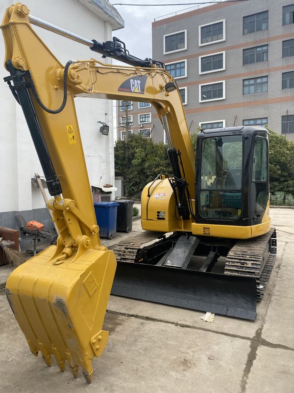 8 टन प्रयुक्त क्रॉलर खुदाई मशीन CAT 308C सेकंड हैंड CAT 308C मूल रंग के साथ सस्ती कीमत CAT 308C बिक्री के लिए
