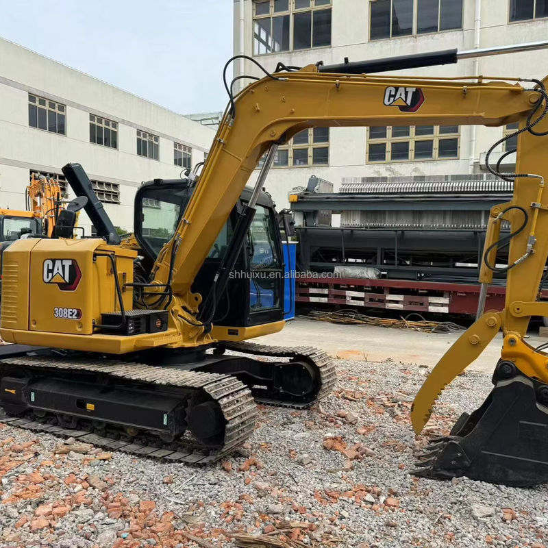 CAT308E 308E2 सस्ती मिनी हाइड्रोलिक इस्तेमाल किया खुदाई CAT308E अच्छी गुणवत्ता के साथ इस्तेमाल किया CAT308