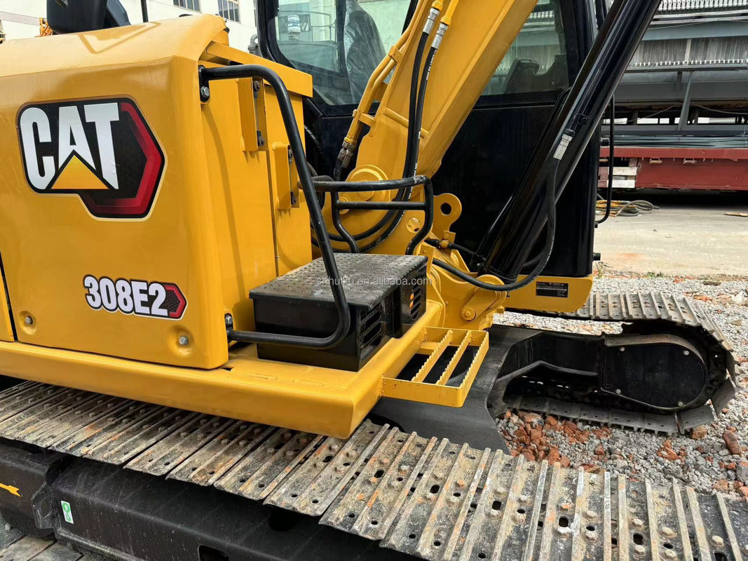 CAT308E 308E2 सस्ती मिनी हाइड्रोलिक इस्तेमाल किया खुदाई CAT308E अच्छी गुणवत्ता के साथ इस्तेमाल किया CAT308