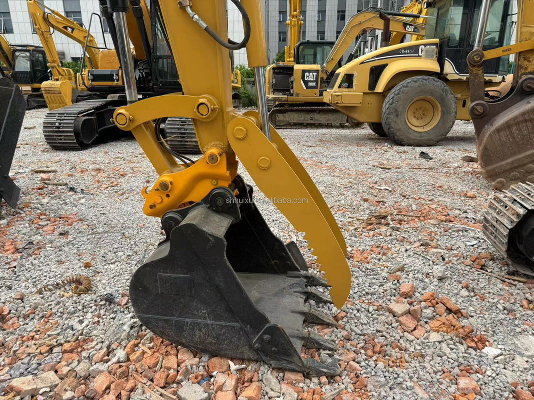 CAT308E 308E2 सस्ती मिनी हाइड्रोलिक इस्तेमाल किया खुदाई CAT308E अच्छी गुणवत्ता के साथ इस्तेमाल किया CAT308
