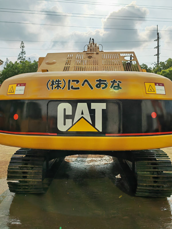 20TON इस्तेमाल किया बैगर CAT320C CAT320D CAT320GC CAT323D प्राइम क्रॉलर खुदाई मशीन CAT320C सेकंड हैंड कम कीमत