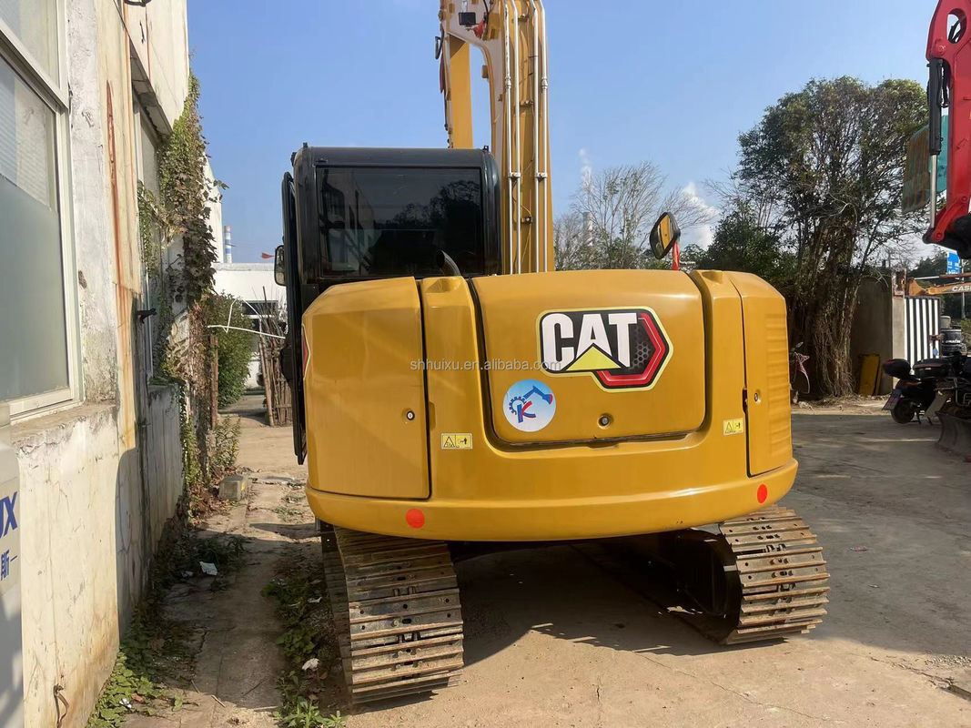 CAT 307 307E 307.5 प्रयुक्त खुदाई मशीन Cat307e 7 टन क्रॉलर खुदाई मशीन