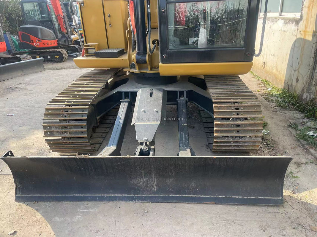 CAT 307 307E 307.5 प्रयुक्त खुदाई मशीन Cat307e 7 टन क्रॉलर खुदाई मशीन