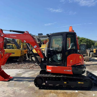 KUBOTA KX165 जापान मूल प्रयुक्त खुदाई मशीन मिनी हाइड्रोलिक क्रॉलर खुदाई मशीन