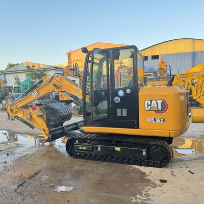 यूरोपीय संघ के उत्सर्जन मानकों के अनुरूप इस्तेमाल खुदाई मशीनों खुदाई CAT 305.5E2 EPA और सीई प्रमाण पत्र है सबसे अच्छी गुणवत्ता सबसे अच्छी कीमत