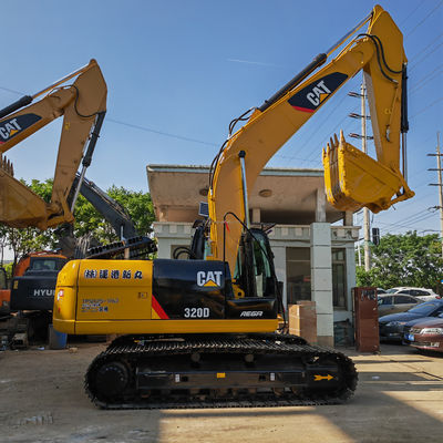 20 टन की उच्च खुदाई शक्ति वाला इस्तेमाल किया हुआ खुदाई मशीन cat320d/सेकंड हैंड सस्ती कीमत इस्तेमाल किया हुआ cat320d बिक्री पर