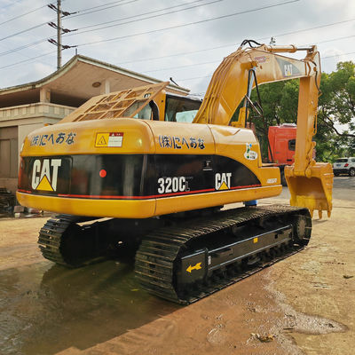 Cat320c प्रयुक्त कैटरपिलर एक्सकेवेटर 20 टन निर्माण मशीनरी Cat320d Cat320gc Cat323d